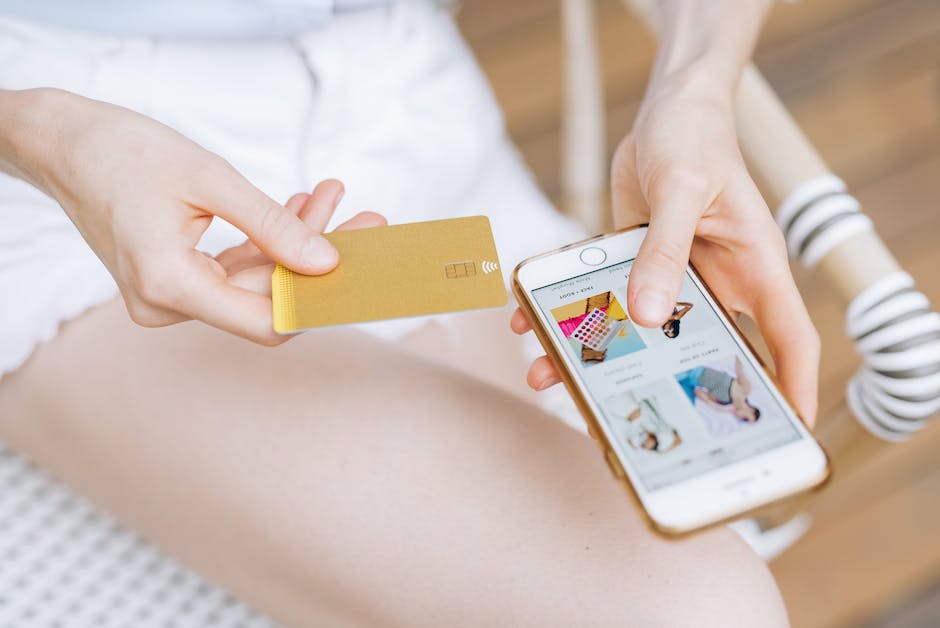 Kreditkarte online zur Bezahlung verwenden