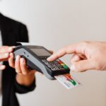 E-Code einer Kreditkarte